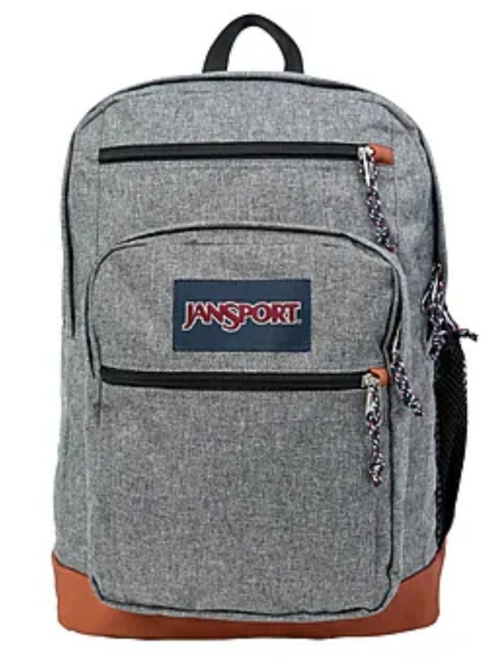 NWT JanSport Cool Student Backpack in the Gray Letterman Poly
